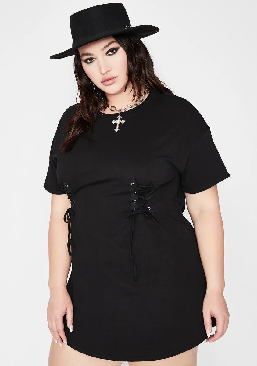 Extreme Grim Chaos Corset Dress sold by Dolls Kill product image thumbnail 2