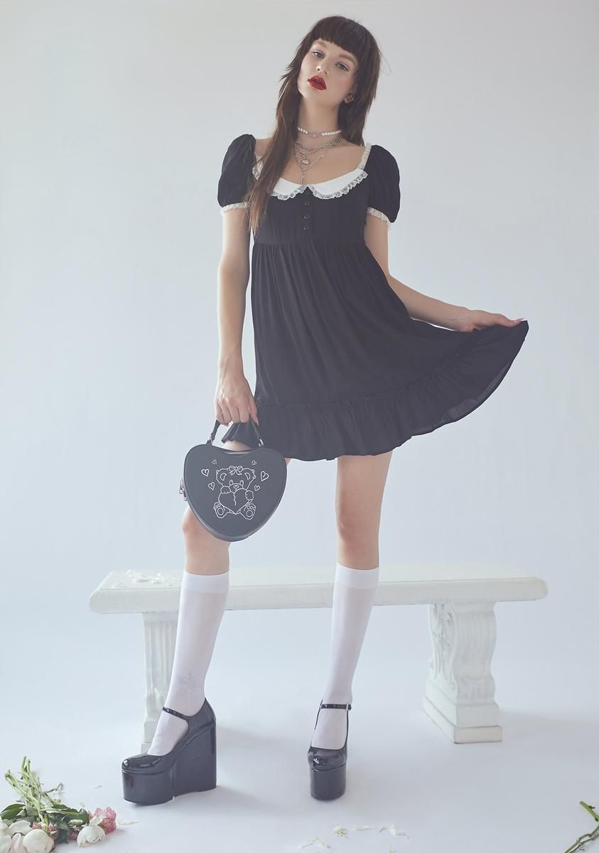 Handmade Heaven Babydoll Dress sold by Dolls Kill product image thumbnail 3