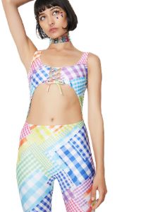 Cut-Out Printed Catsuit sold by Dolls Kill