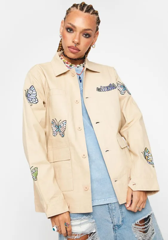 Think Factory Military Jacket sold by Dolls Kill