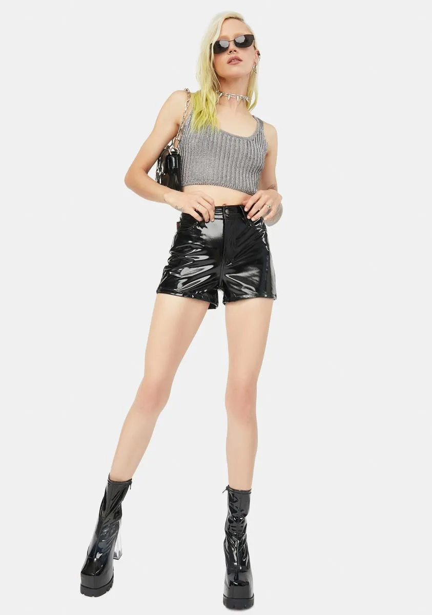 Flash Forward Knit Crop Top sold by Dolls Kill product image thumbnail 3