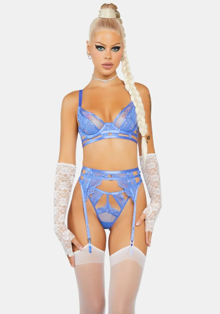 Claire Caged Lace Suspender Garter Belt sold by Dolls Kill product image thumbnail 2