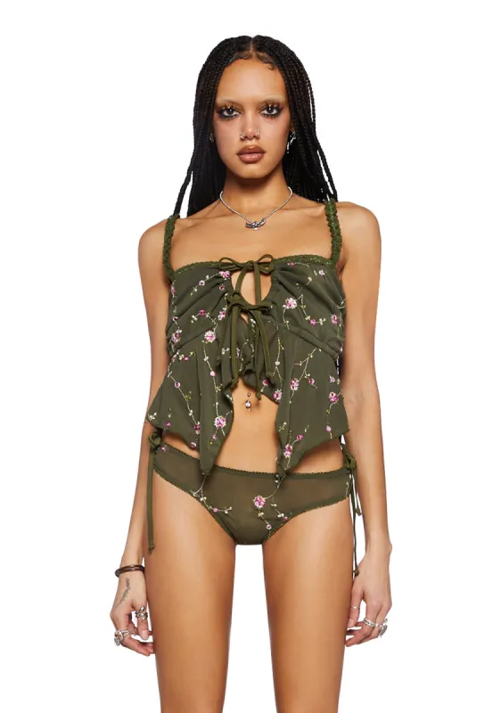 Sunrise Serenity Lingerie Set sold by Dolls Kill