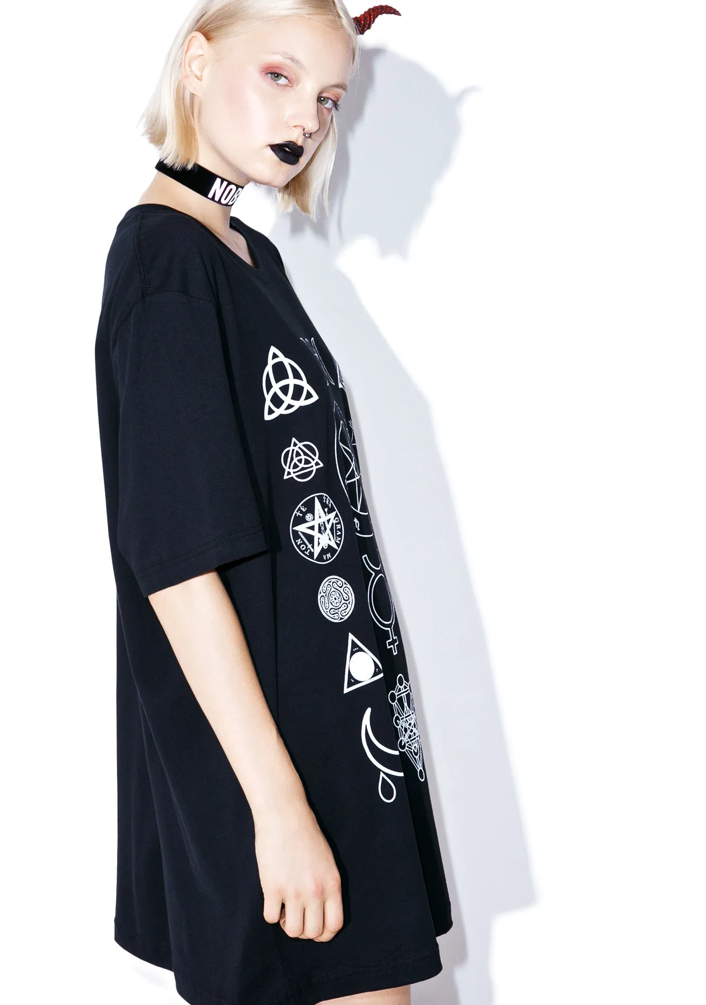 Witch Symbols T-Shirt sold by Dolls Kill product image thumbnail 2