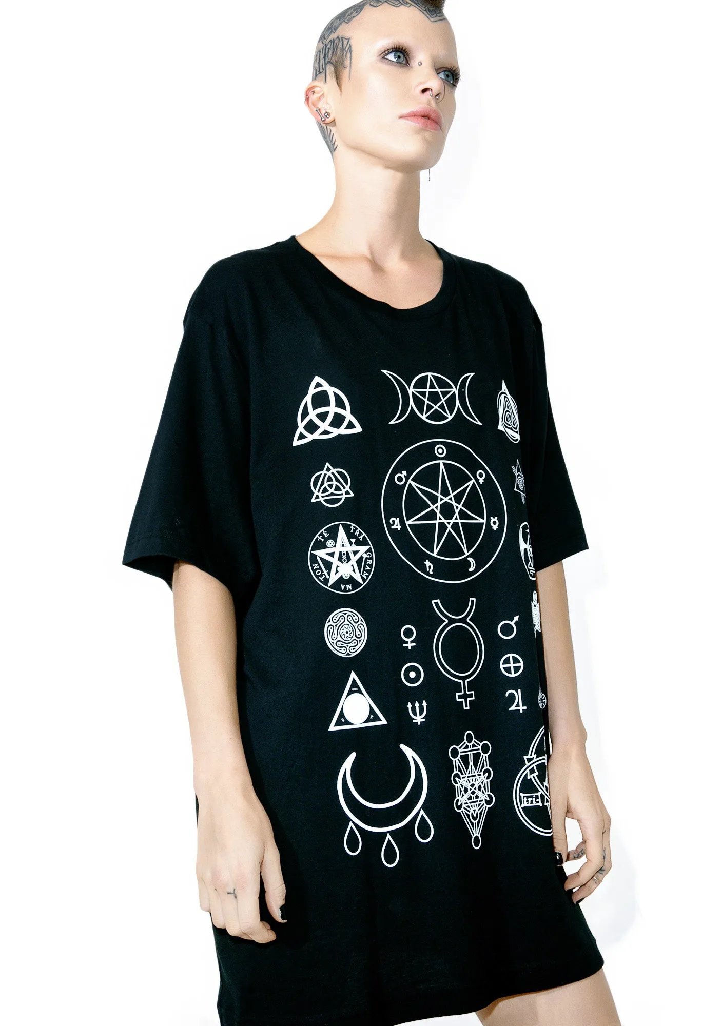 Witch Symbols T-Shirt sold by Dolls Kill