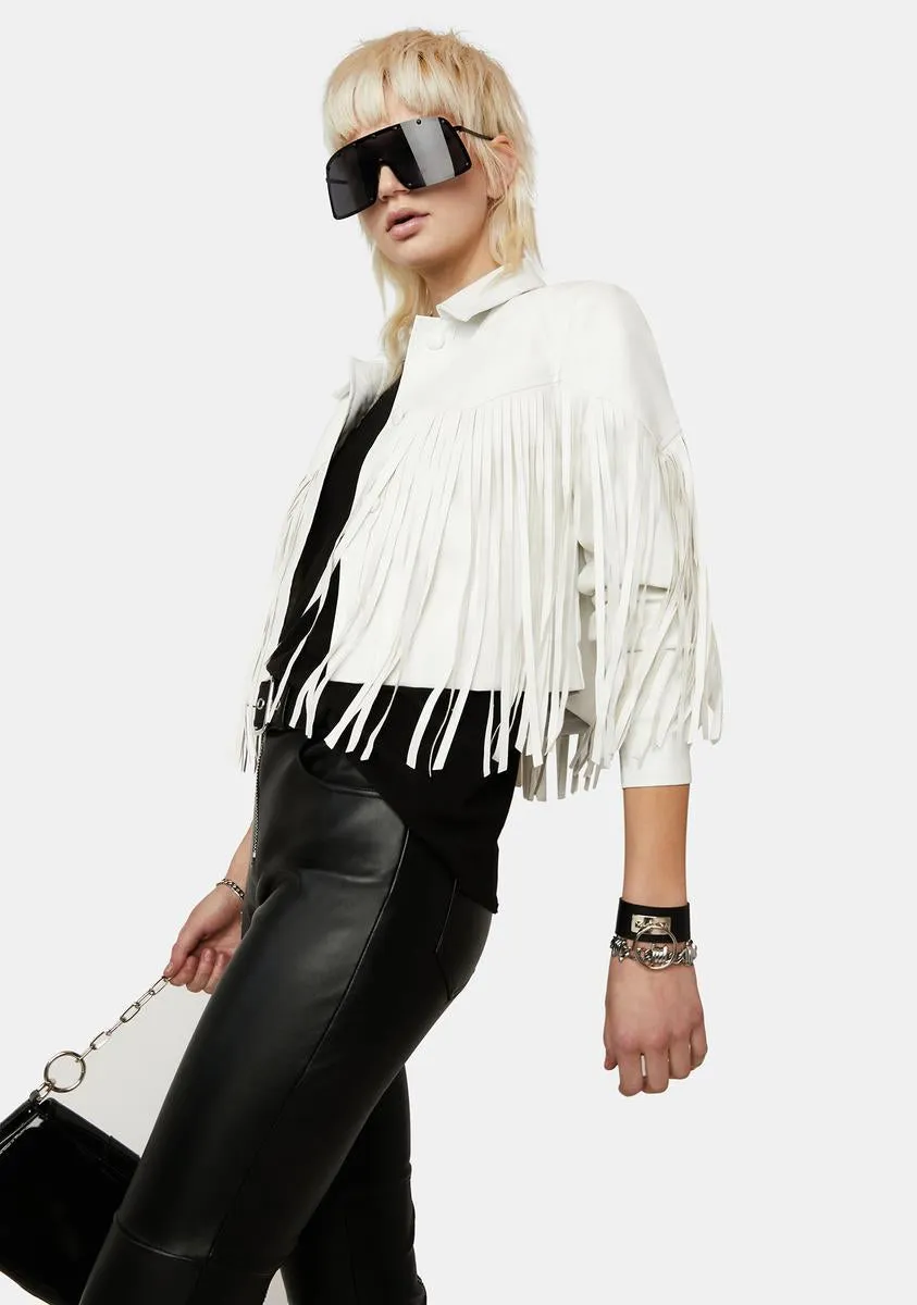 No One's Business Vegan Leather Jacket sold by Dolls Kill product image thumbnail 2