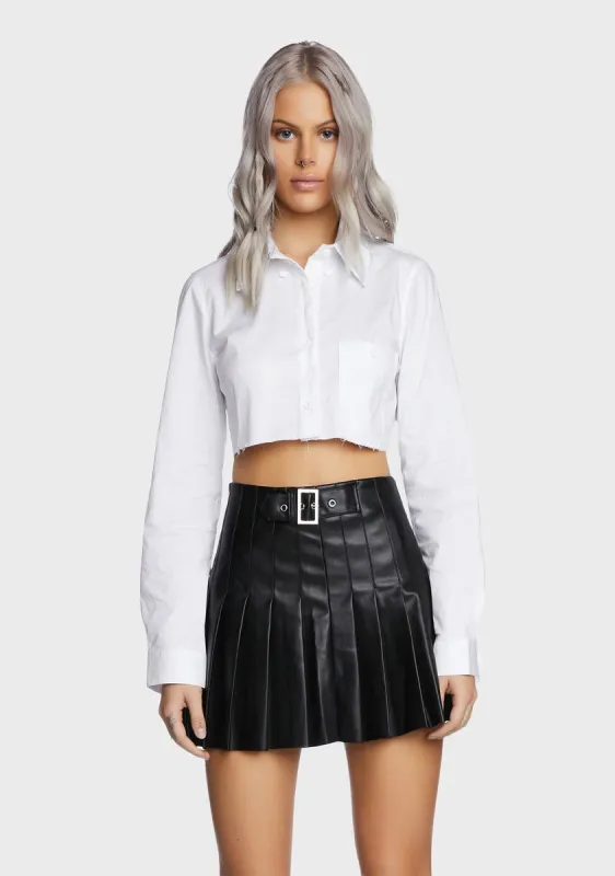 Brave New World Collared Shirt sold by Dolls Kill
