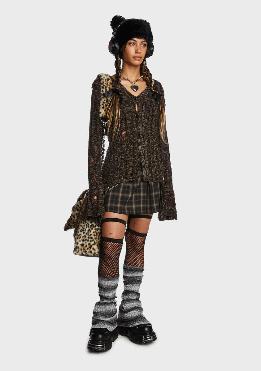 Cheer Plaid Mini Skirt sold by Dolls Kill product image thumbnail 5