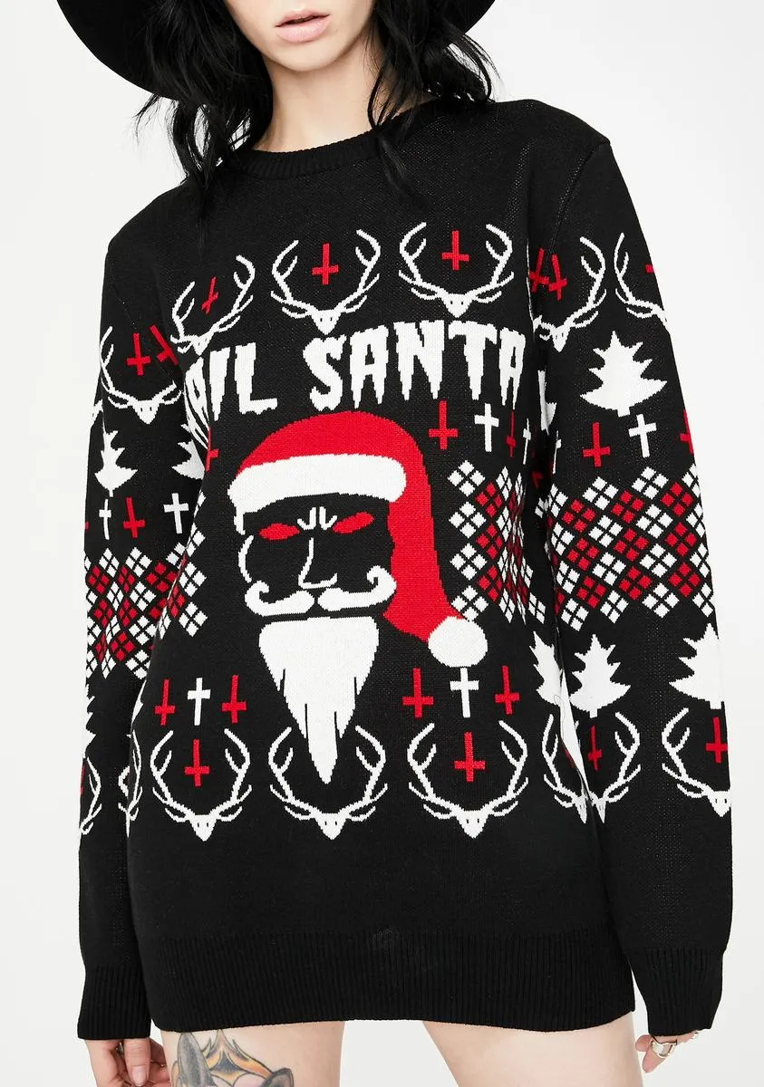 Hail Santa Jumper sold by Dolls Kill product image thumbnail 2