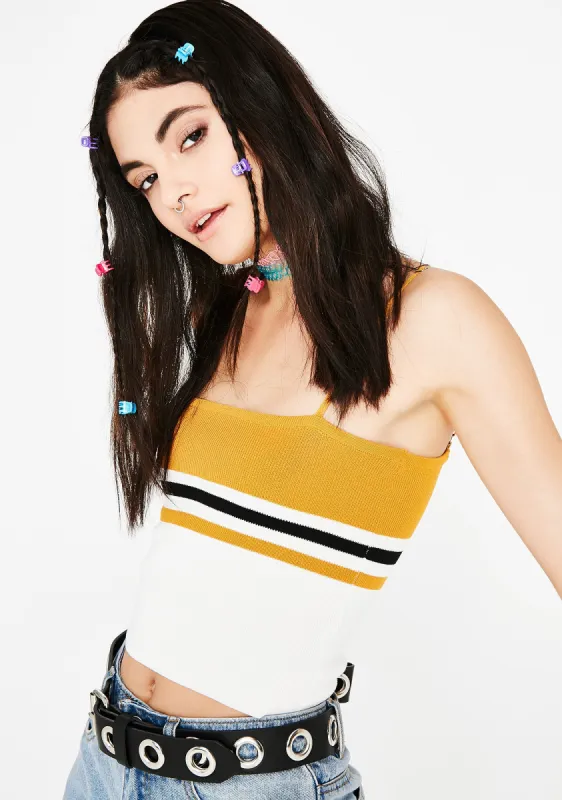 Sunny Varsity Life Cami Top sold by Dolls Kill