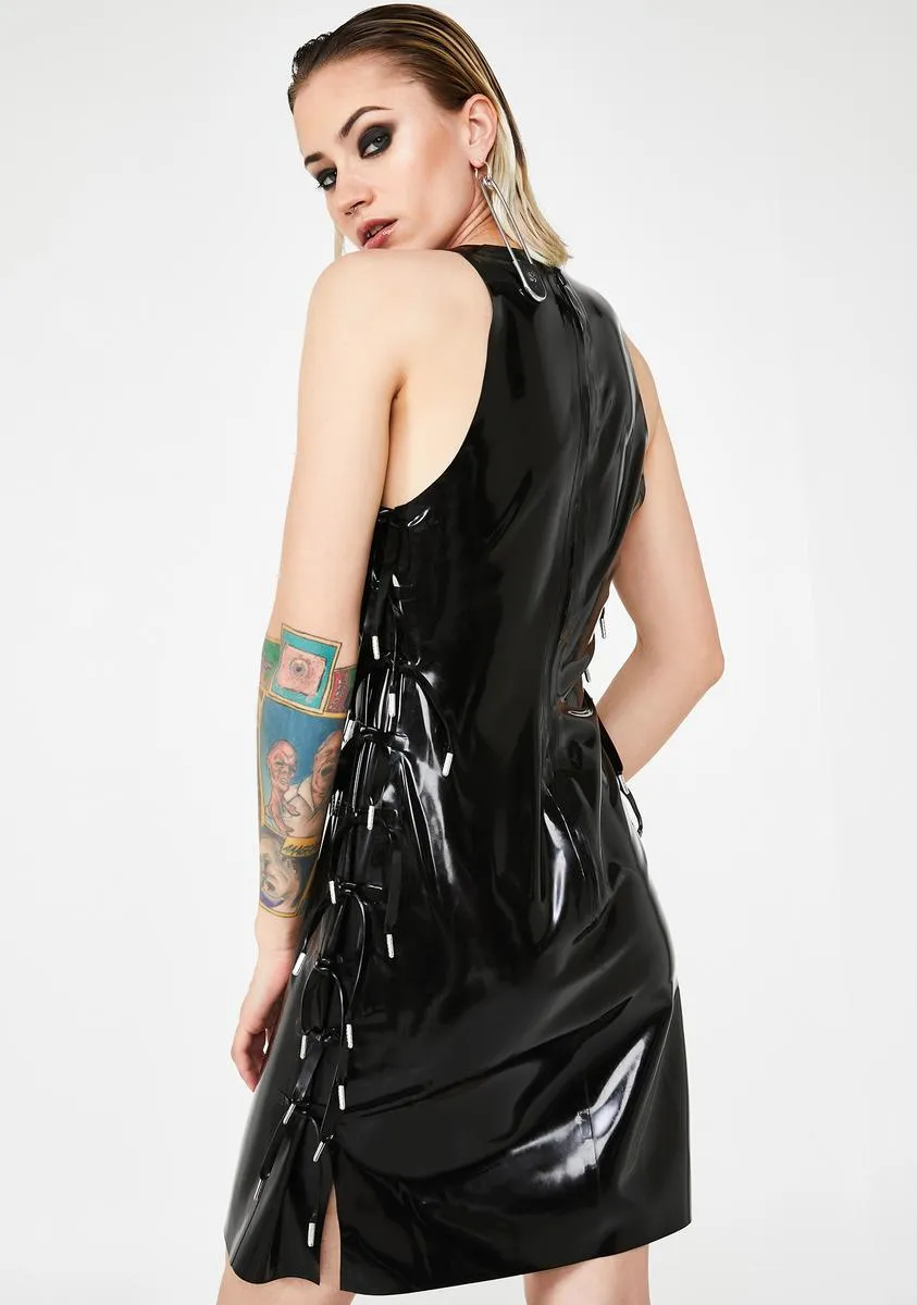 Expando Latex Dress sold by Dolls Kill product image thumbnail 4