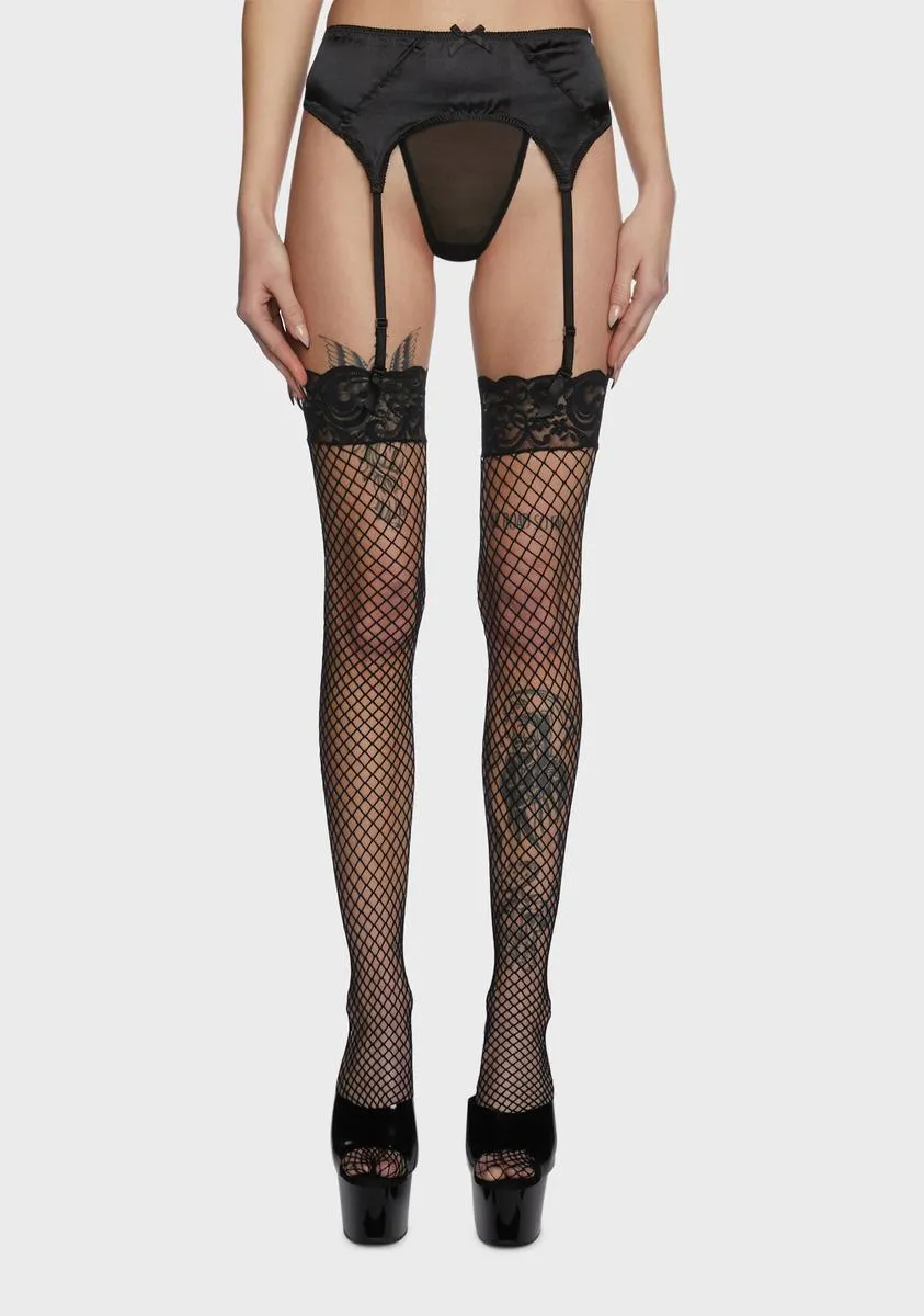 Just Can't Sleep Garter Belt sold by Dolls Kill