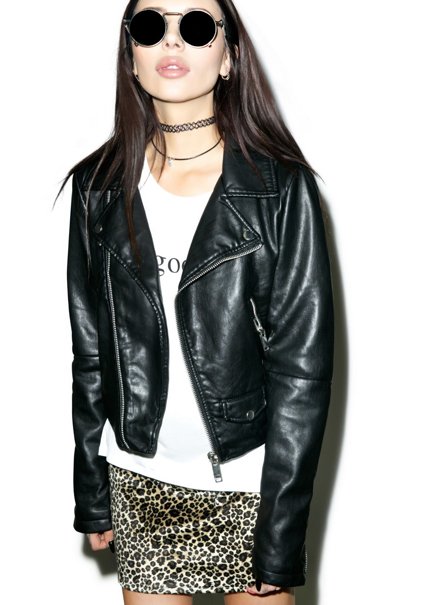 City Nights Moto Jacket sold by Dolls Kill product image thumbnail 3