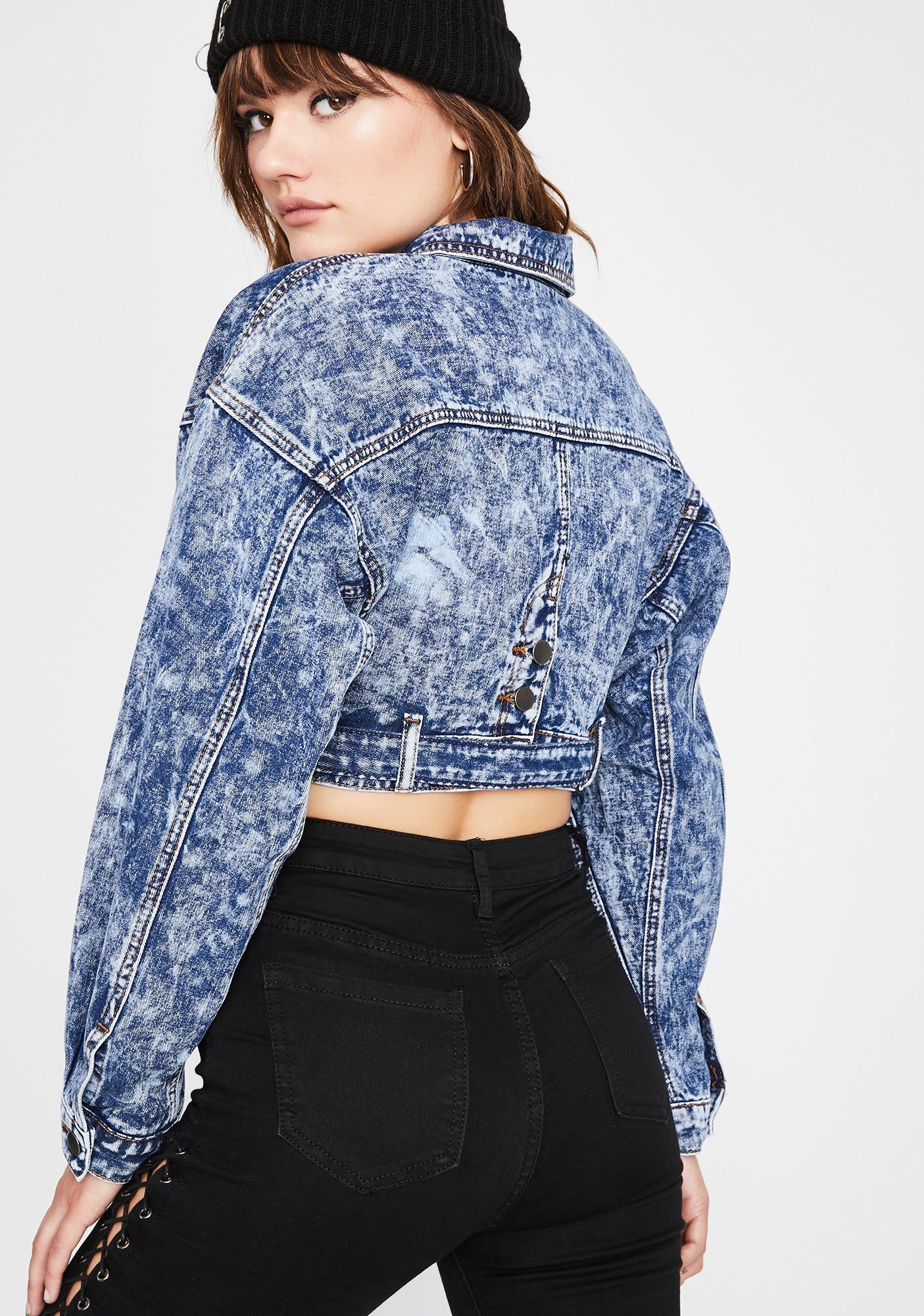 Atomic Kewl Klub Denim Jacket sold by Dolls Kill product image thumbnail 4