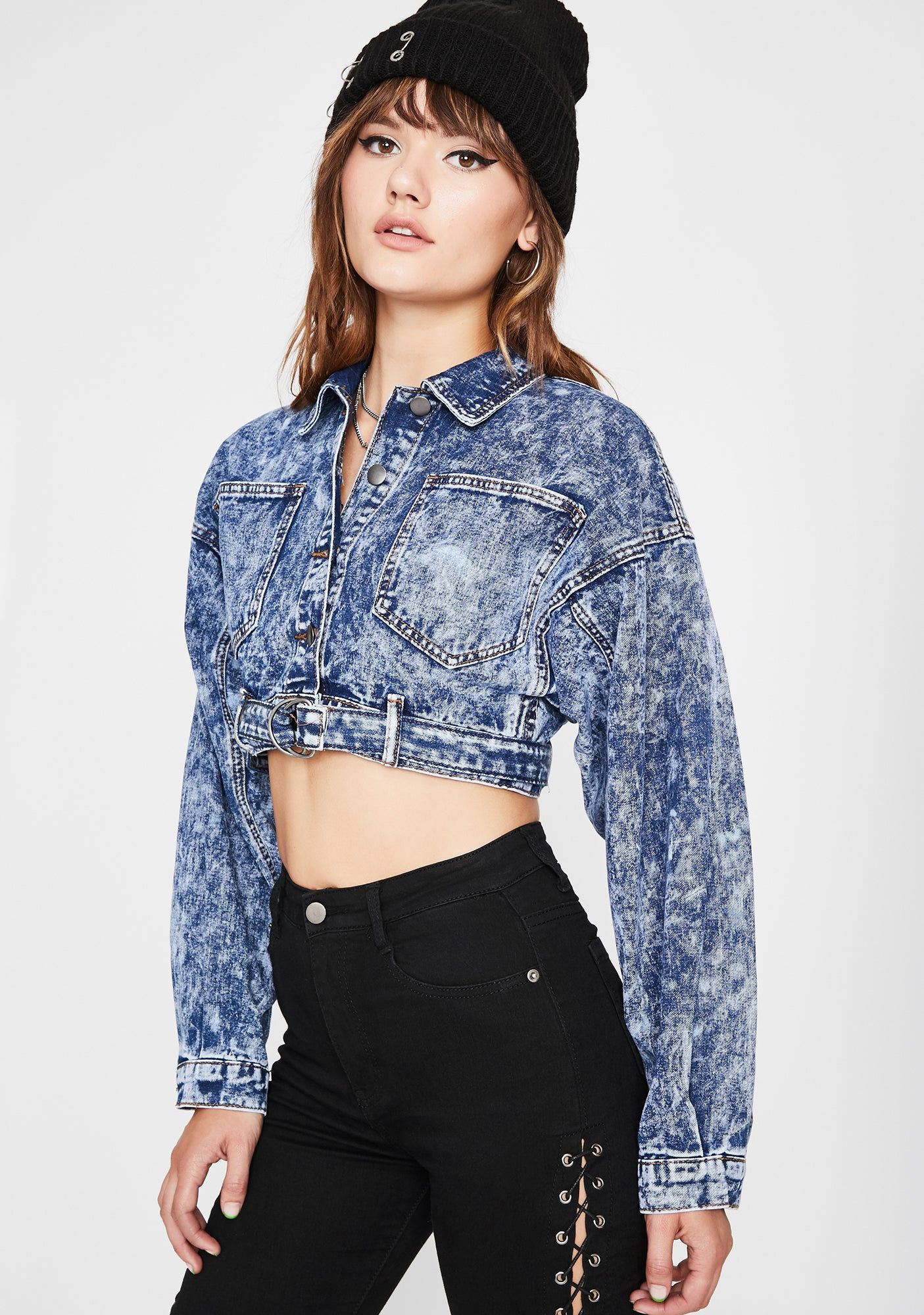 Atomic Kewl Klub Denim Jacket sold by Dolls Kill product image thumbnail 2