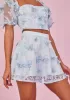 Take Me Away Butterfly Mini Skirt sold by Dolls Kill