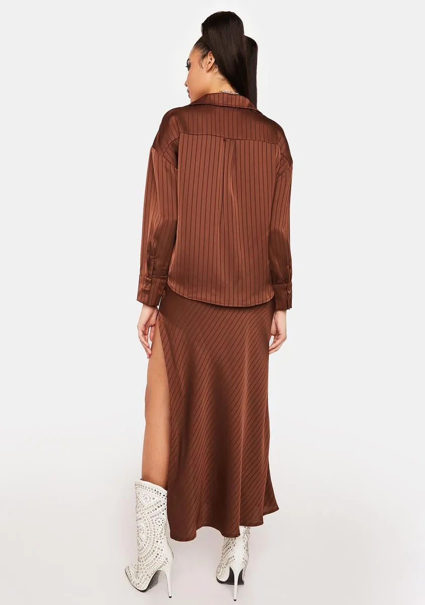 I'll Be Waiting Maxi Skirt Set sold by Dolls Kill product image thumbnail 4