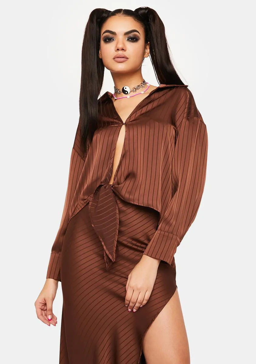 I'll Be Waiting Maxi Skirt Set sold by Dolls Kill