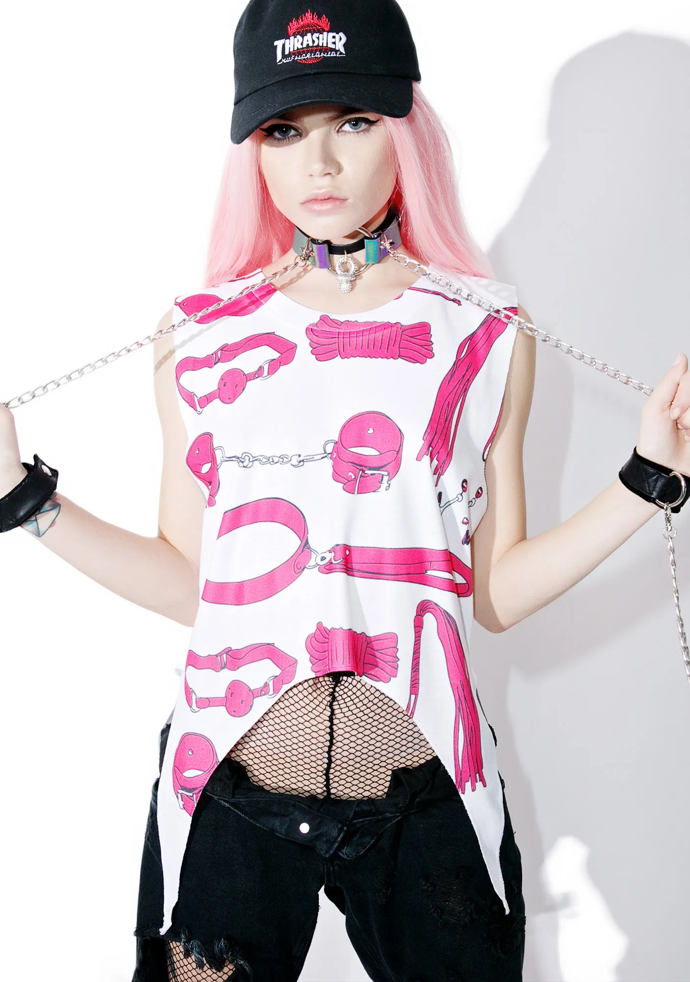 Whipped Tank sold by Dolls Kill product image thumbnail 3