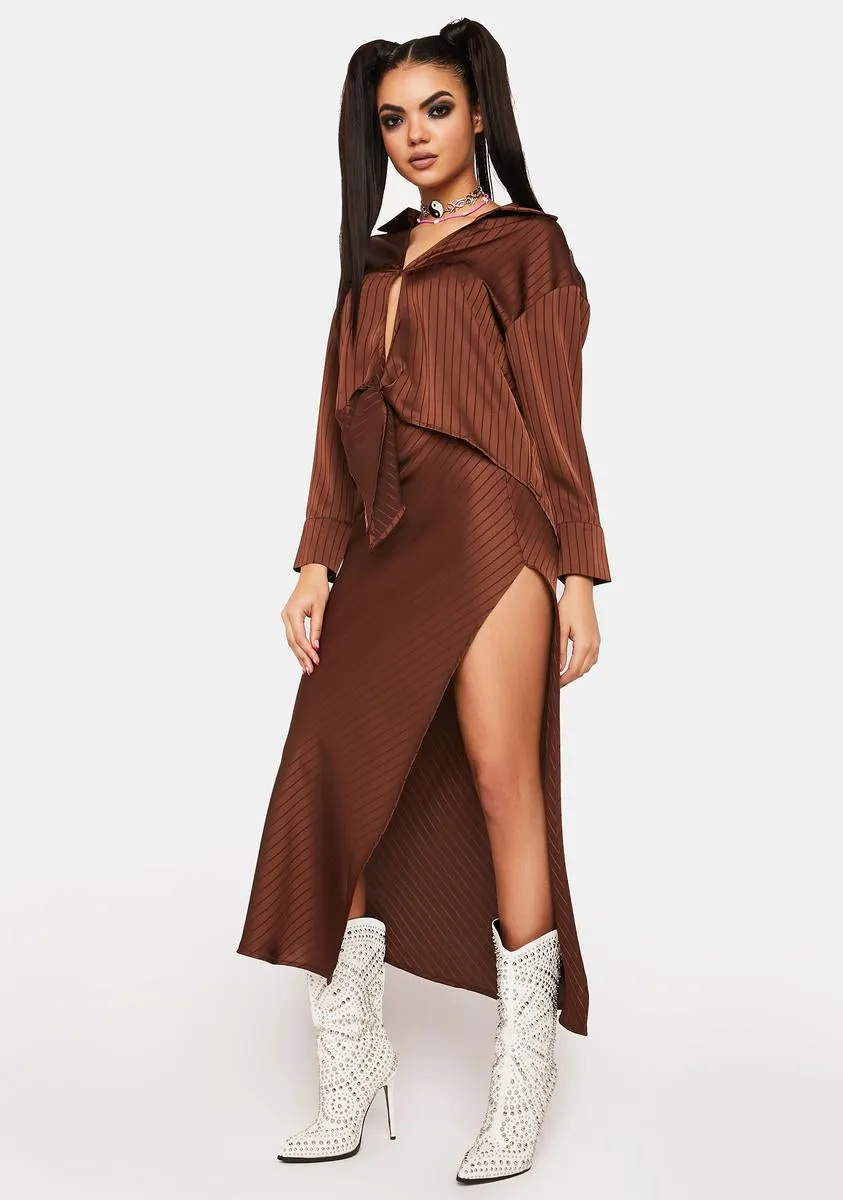 I'll Be Waiting Maxi Skirt Set sold by Dolls Kill product image thumbnail 2