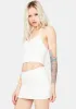 Icy Priceless Rage Halter Skirt Set sold by Dolls Kill
