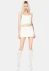 Icy Priceless Rage Halter Skirt Set sold by Dolls Kill