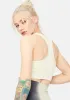 Nude No Rest Days Ribbed Sports Bra sold by Dolls Kill