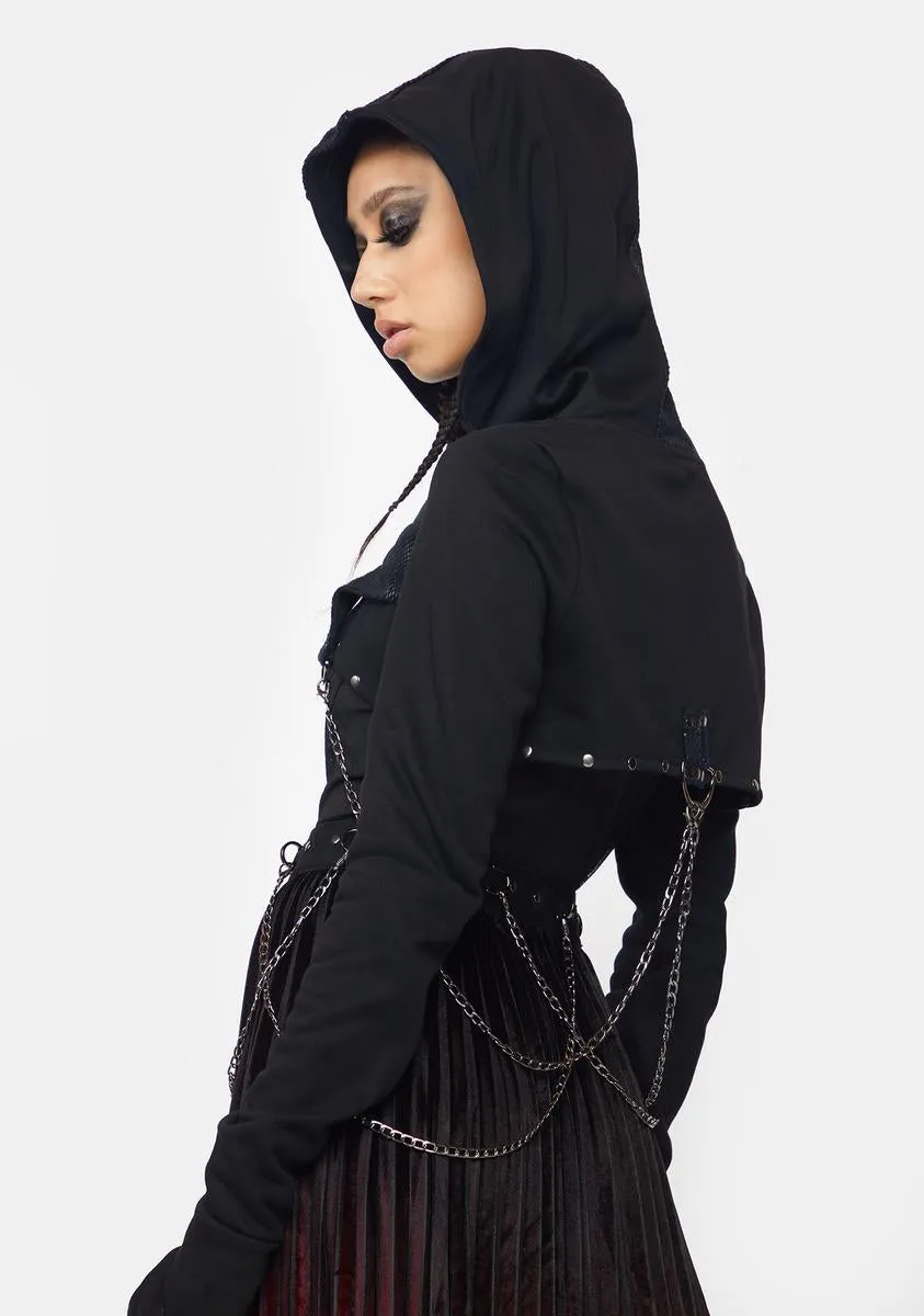 Woven Short Coat sold by Dolls Kill product image thumbnail 2