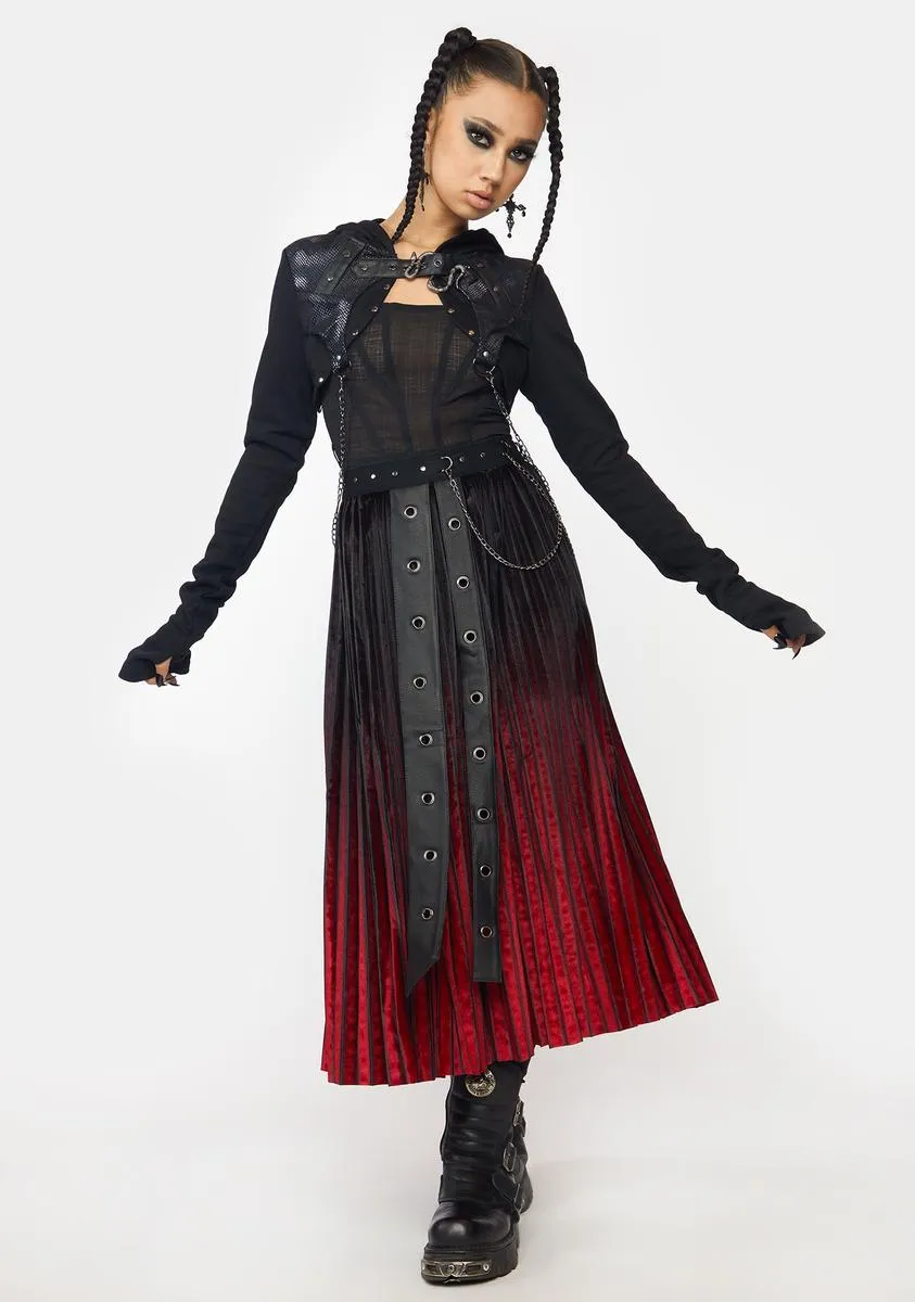 Woven Short Coat sold by Dolls Kill product image thumbnail 3