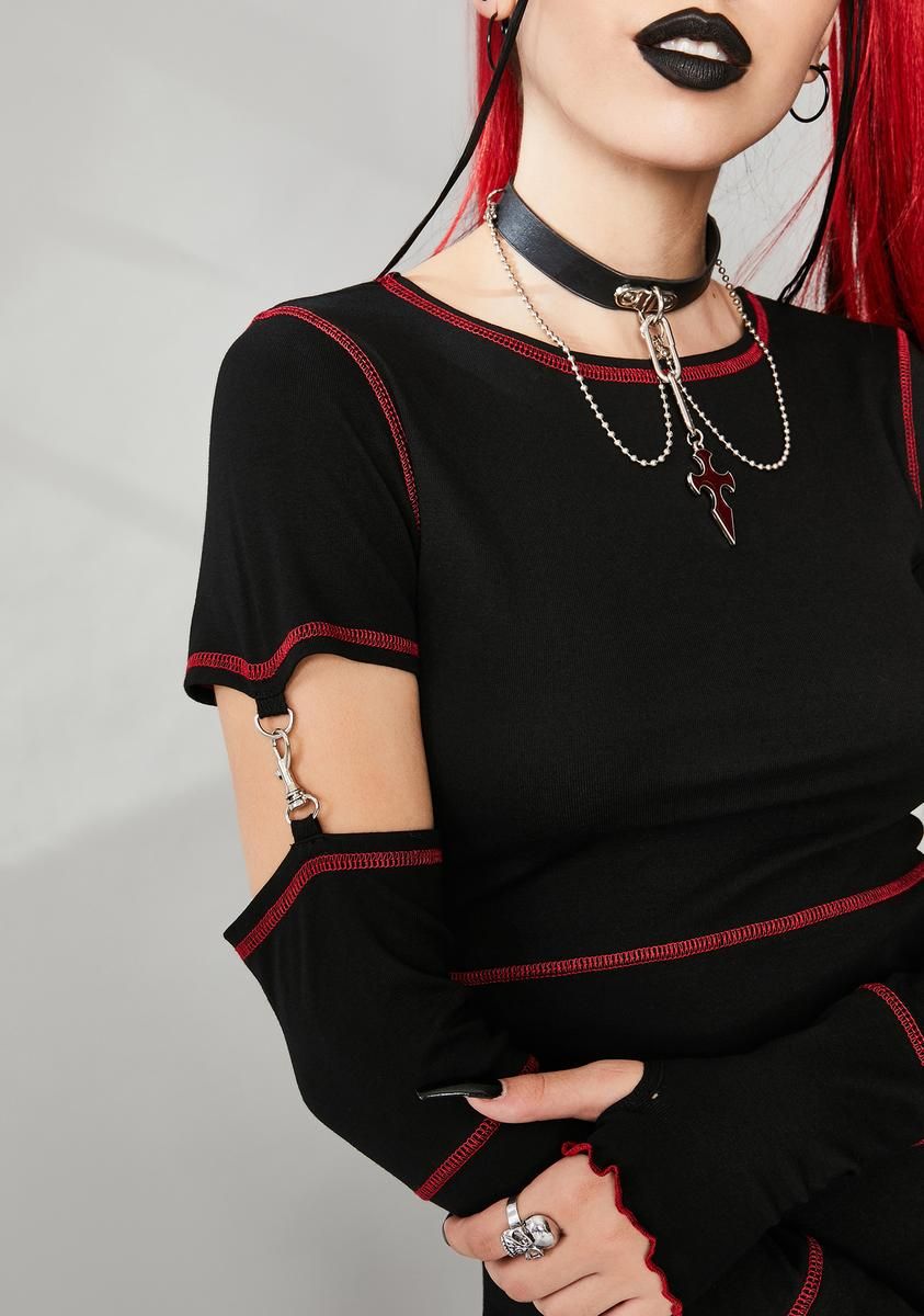 For The Broken Mini Dress sold by Dolls Kill product image thumbnail 2