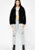 Onyx Raise The Stakes Velvet Jacket sold by Dolls Kill