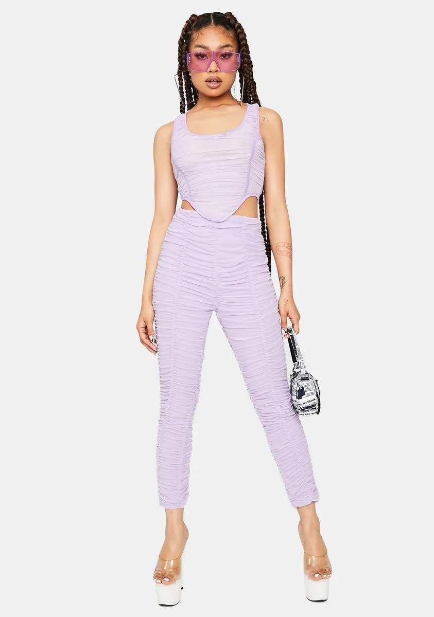 When We Drive Ruched Leggings Set sold by Dolls Kill product image thumbnail 3