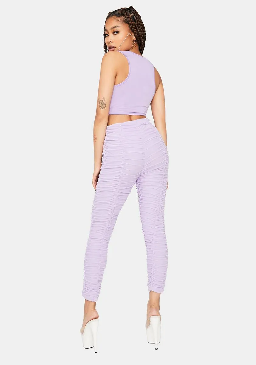 When We Drive Ruched Leggings Set sold by Dolls Kill product image thumbnail 4