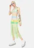 Blissful Dancing Crochet Fringe Set sold by Dolls Kill