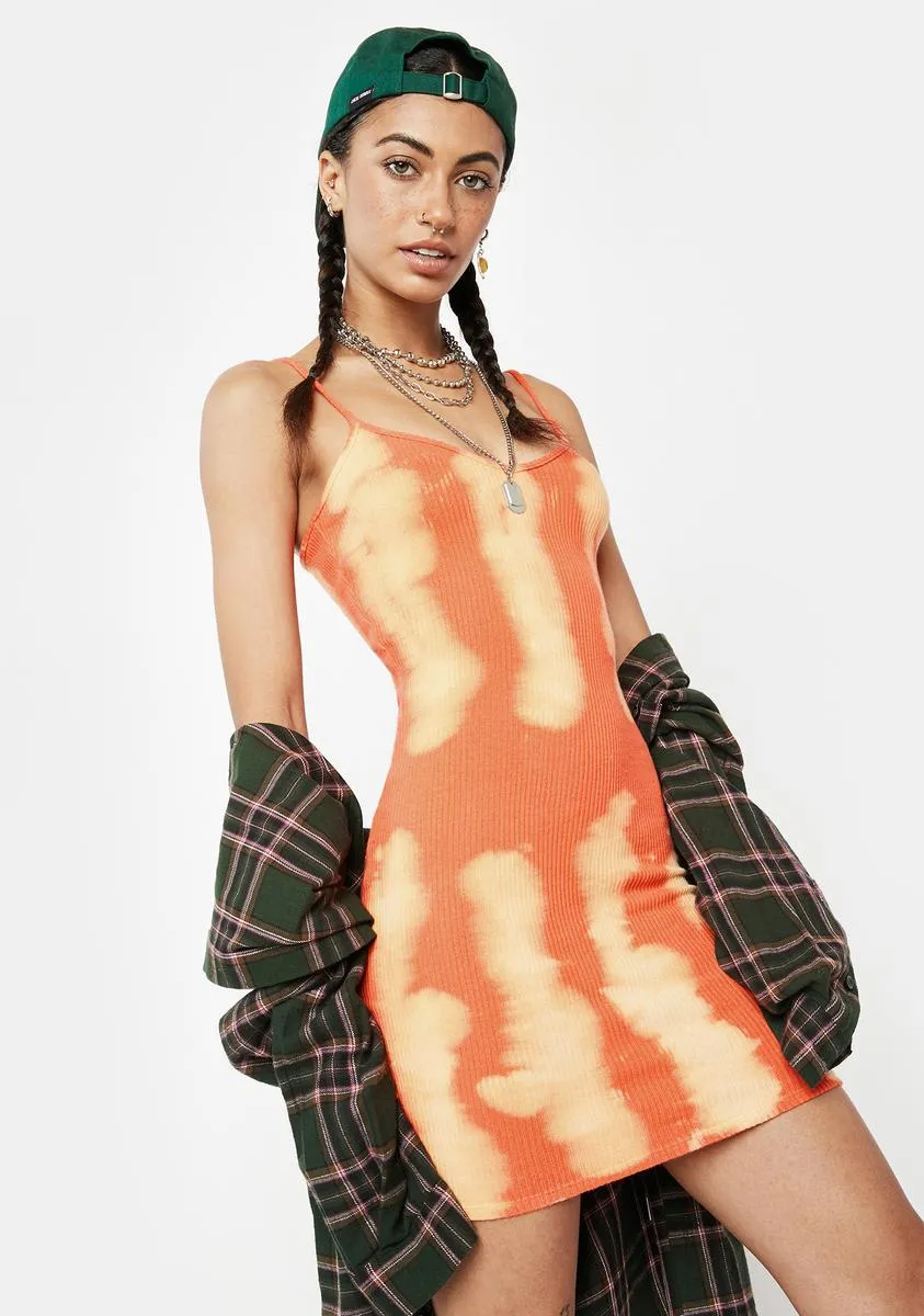 Sherbet Trend Killa Tie Dye Mini Dress sold by Dolls Kill product image thumbnail 2