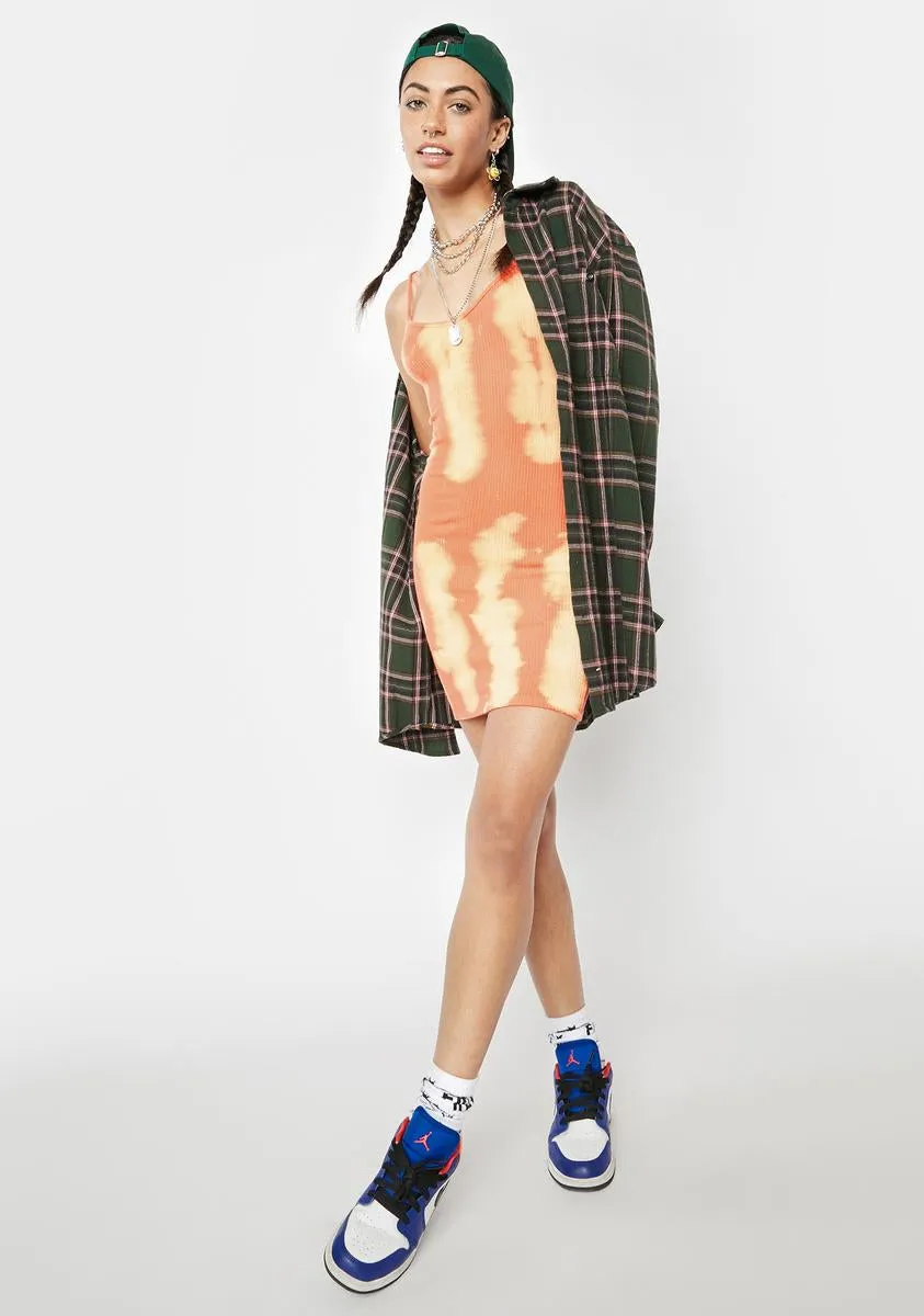 Sherbet Trend Killa Tie Dye Mini Dress sold by Dolls Kill product image thumbnail 3