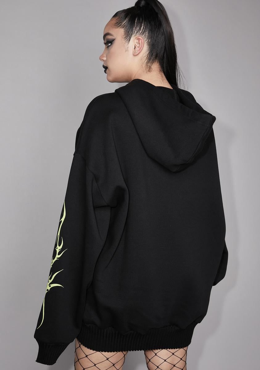 Plus Surrender To Me Graphic Hoodie sold by Dolls Kill product image thumbnail 4