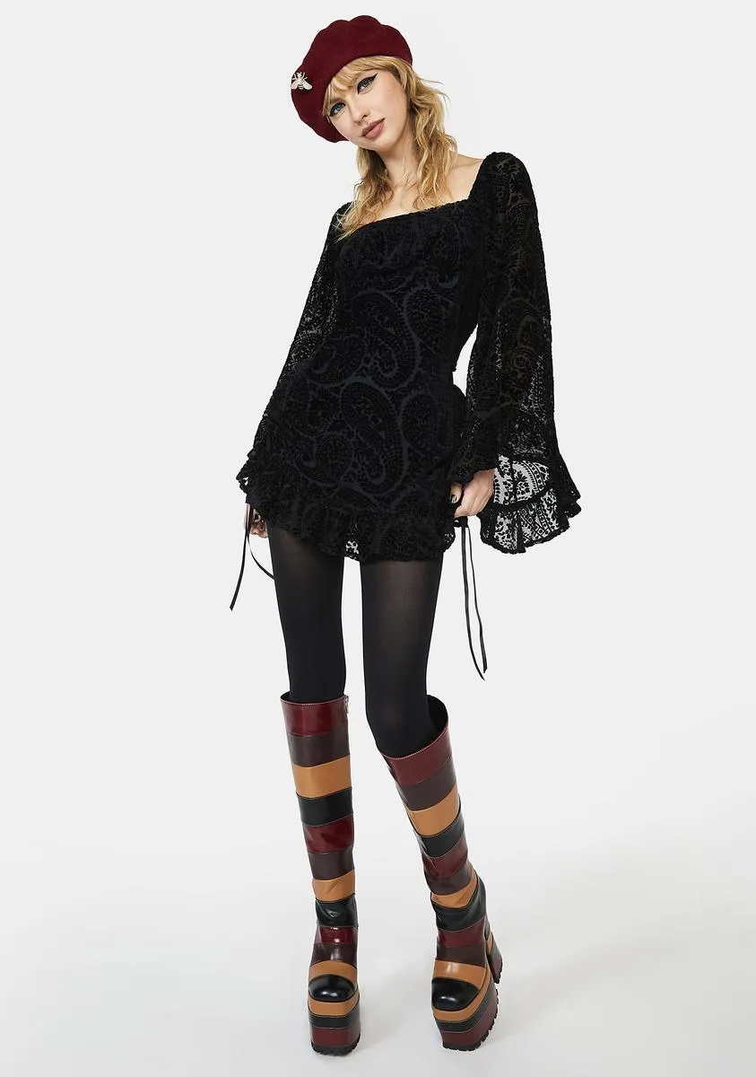 It's A Wild World Mini Dress sold by Dolls Kill product image thumbnail 3