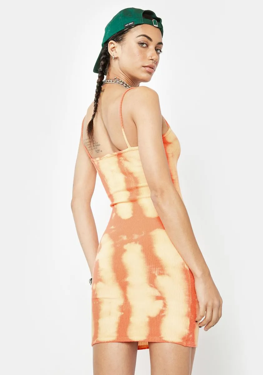 Sherbet Trend Killa Tie Dye Mini Dress sold by Dolls Kill product image thumbnail 4