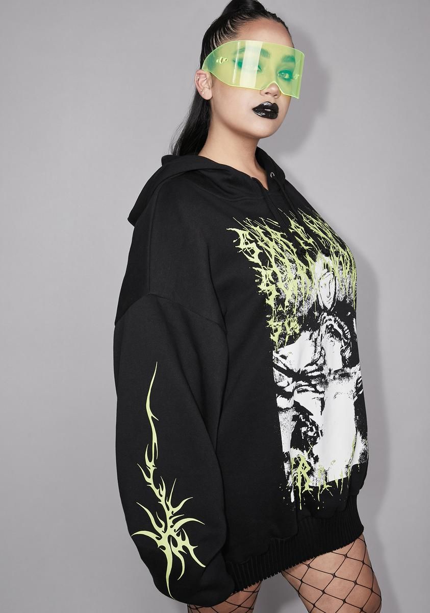 Plus Surrender To Me Graphic Hoodie sold by Dolls Kill product image thumbnail 2
