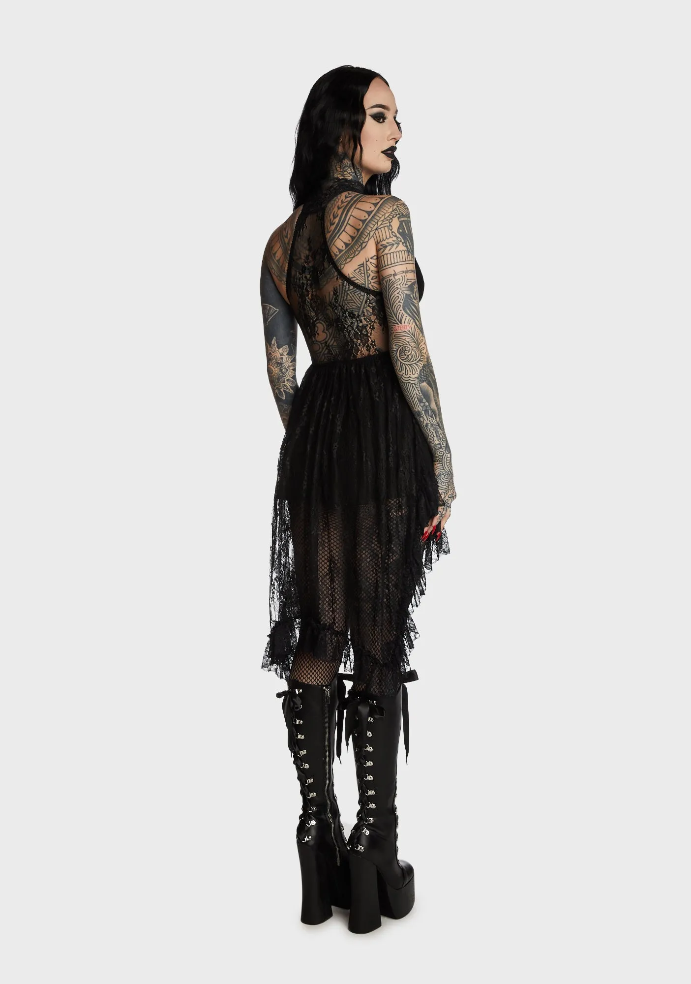 Moon Dance High-Low Dress sold by Dolls Kill product image thumbnail 5