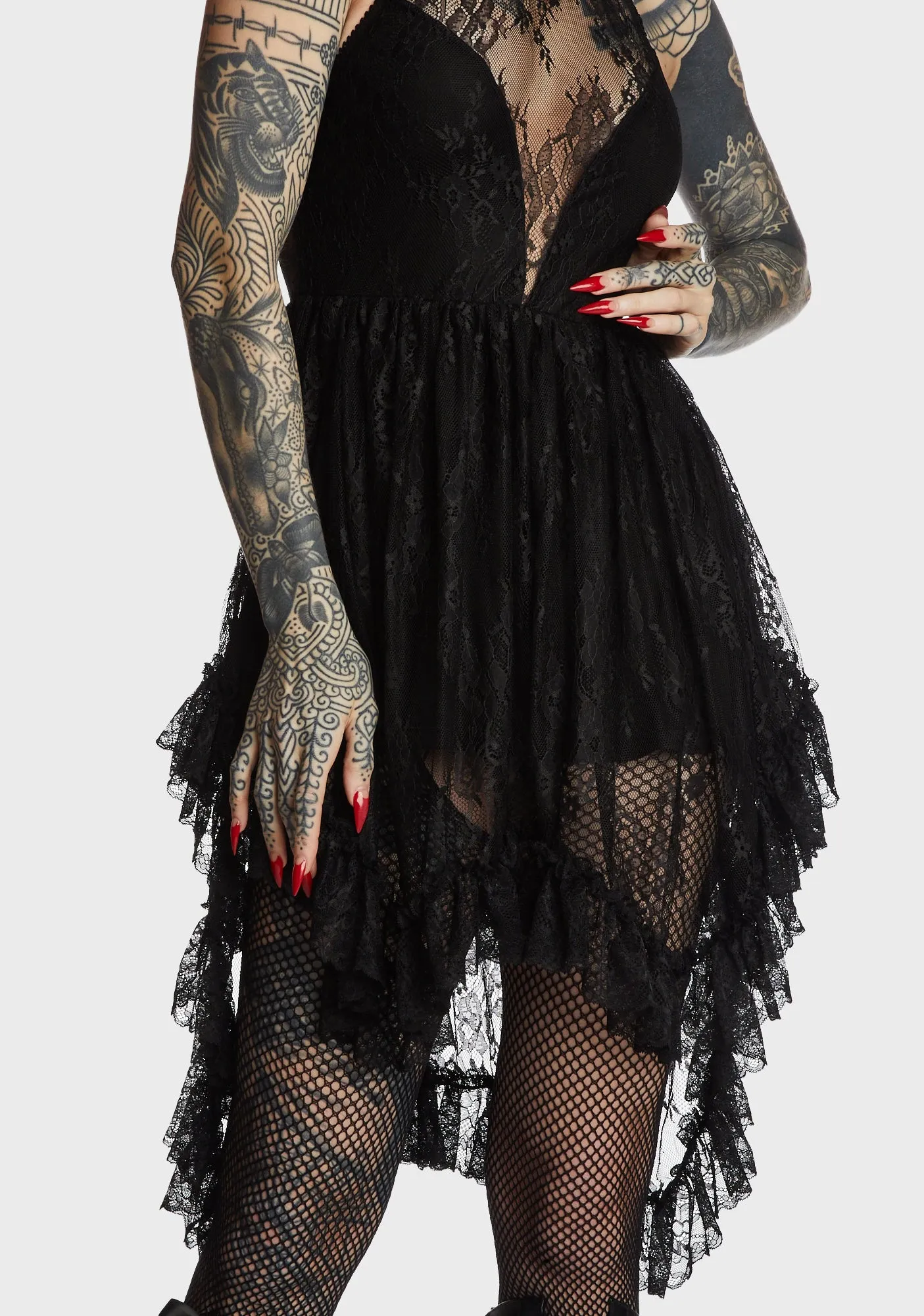 Moon Dance High-Low Dress sold by Dolls Kill product image thumbnail 2