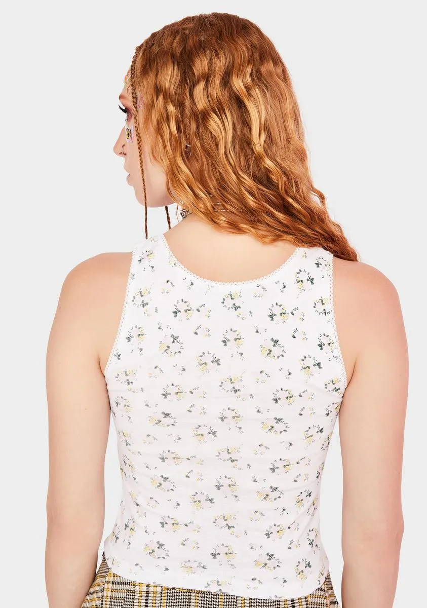 Ditsy Butterfly Cami sold by Dolls Kill product image thumbnail 4