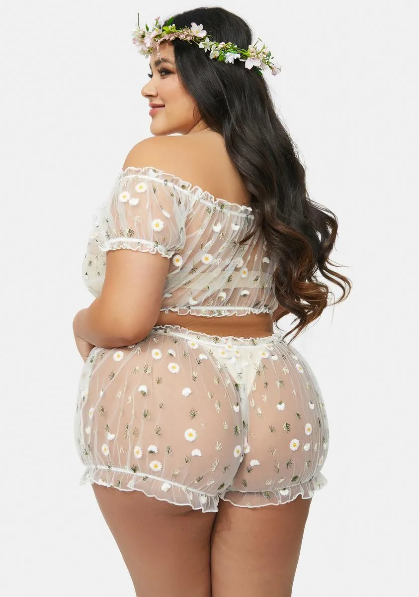 Plus Come Away With Me Mesh Bloomers sold by Dolls Kill product image thumbnail 4