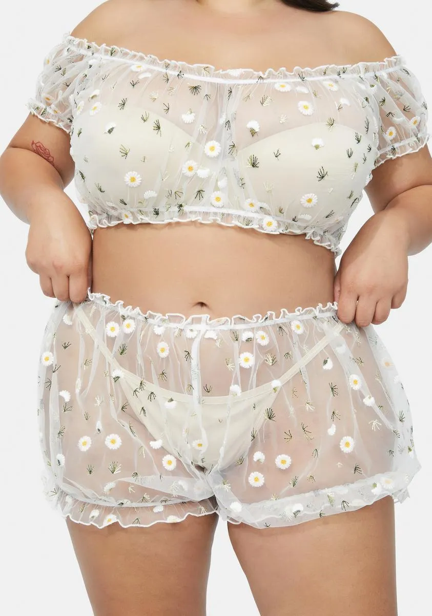 Plus Come Away With Me Mesh Bloomers sold by Dolls Kill
