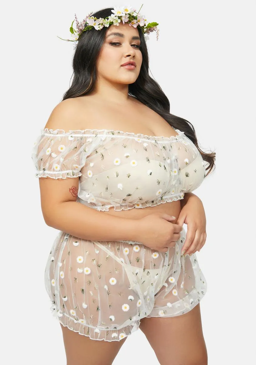 Plus Come Away With Me Mesh Bloomers sold by Dolls Kill product image thumbnail 2