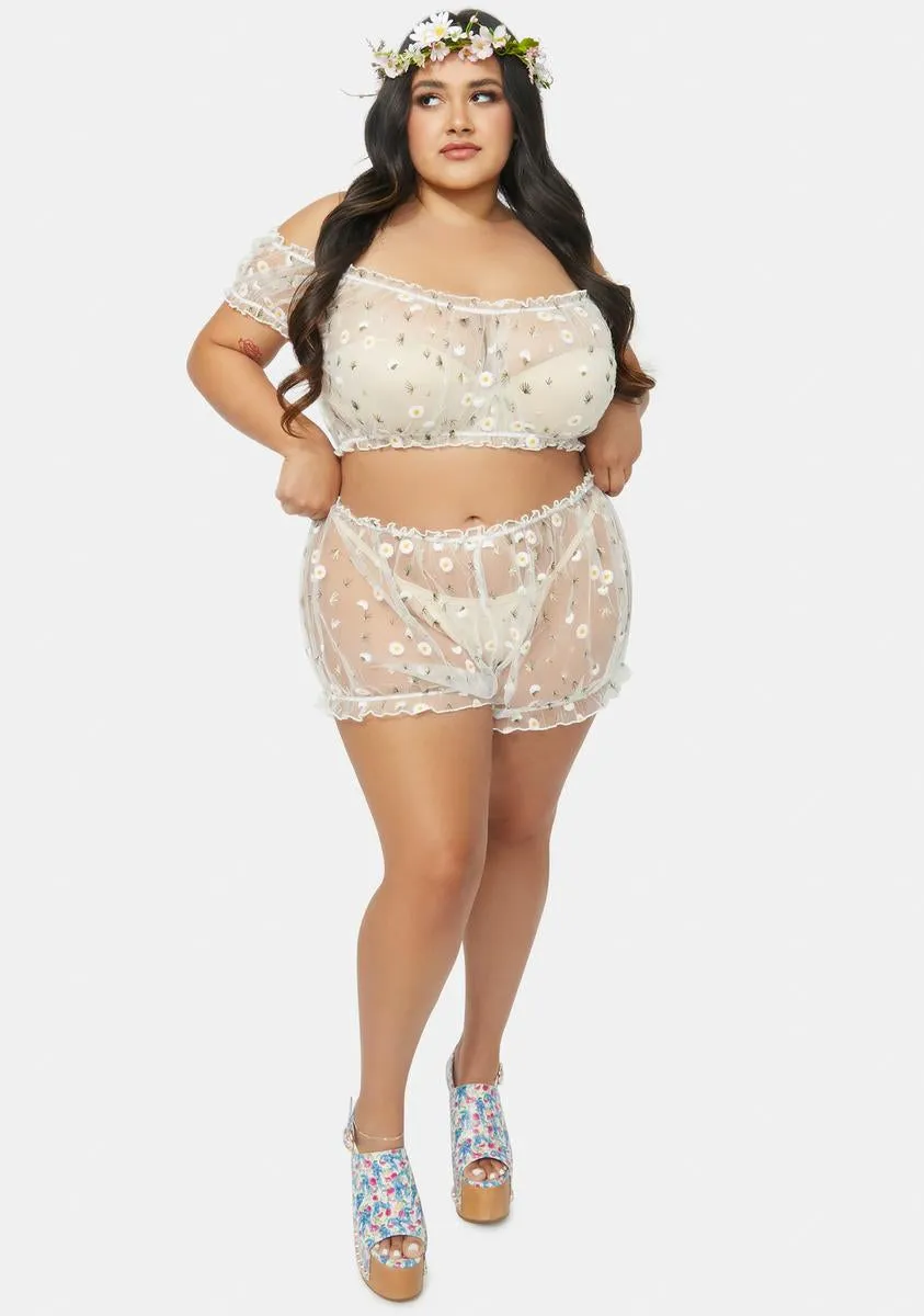 Plus Come Away With Me Mesh Bloomers sold by Dolls Kill product image thumbnail 3