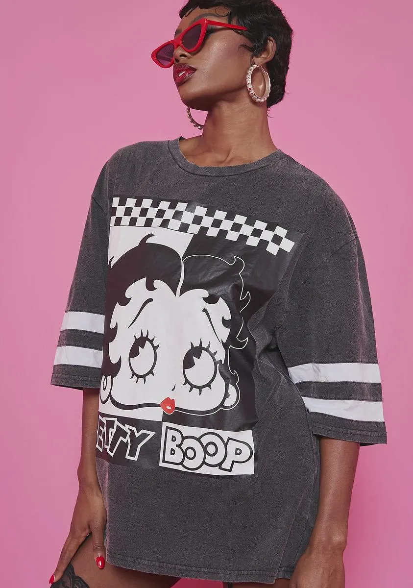 Sassy Dame Oversized Graphic Tee sold by Dolls Kill product image thumbnail 2