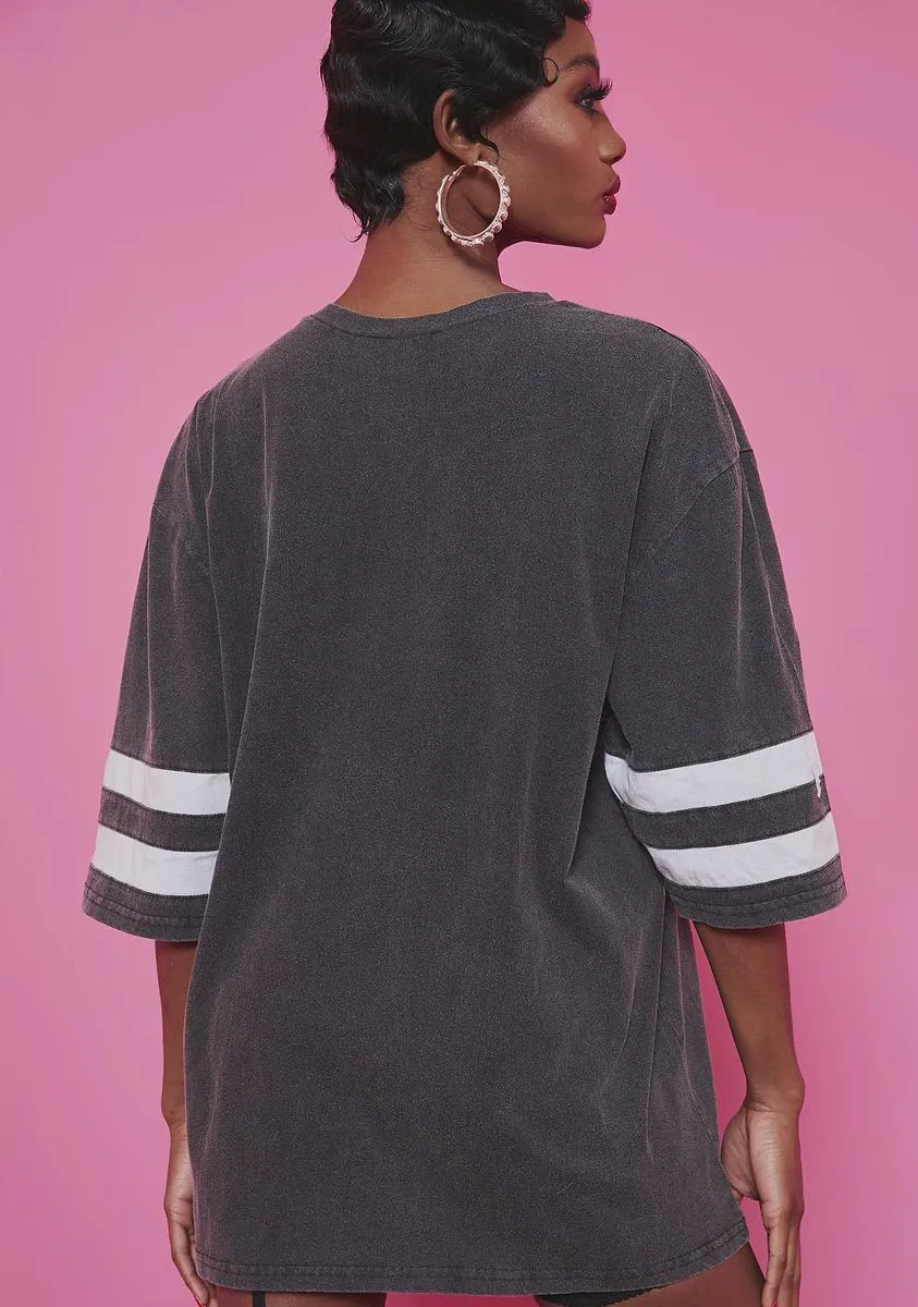 Sassy Dame Oversized Graphic Tee sold by Dolls Kill product image thumbnail 4