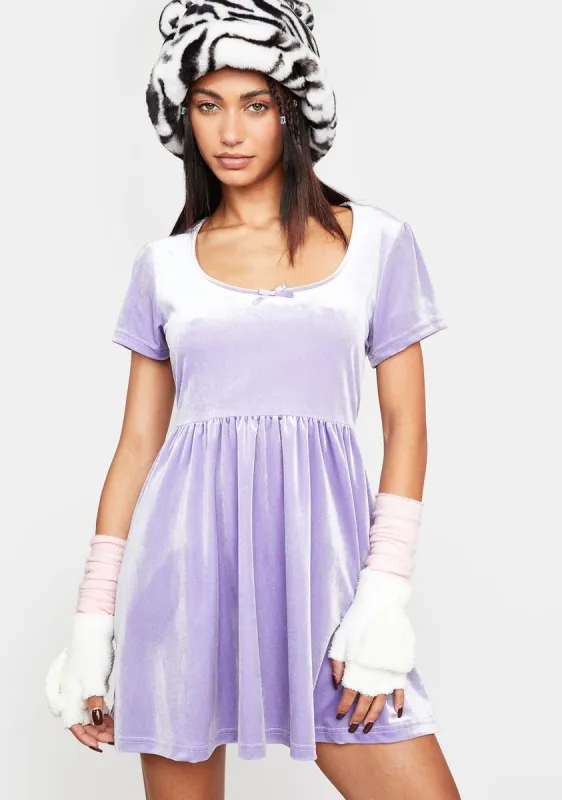 Hail To The Queen Mini Dress sold by Dolls Kill